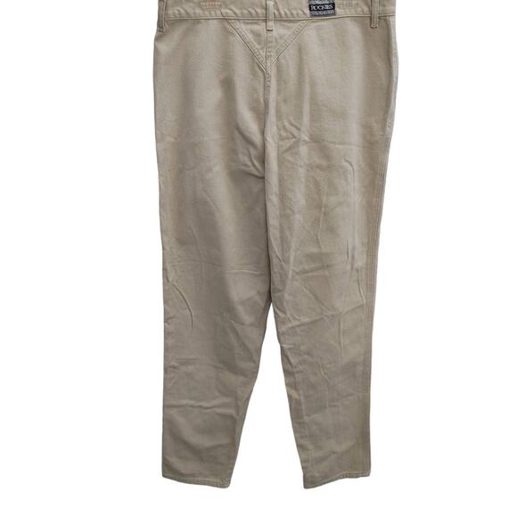 Vintage Rocky Mountain Jeans Rockies Tan Sz 19/20 90's Western Rodeo - Picture 2 of 6